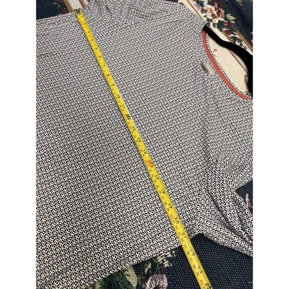 Chico's Jersey Stretch Sweaters Womens size XL Geometric Classic Boho Office - Picture 5 of 10